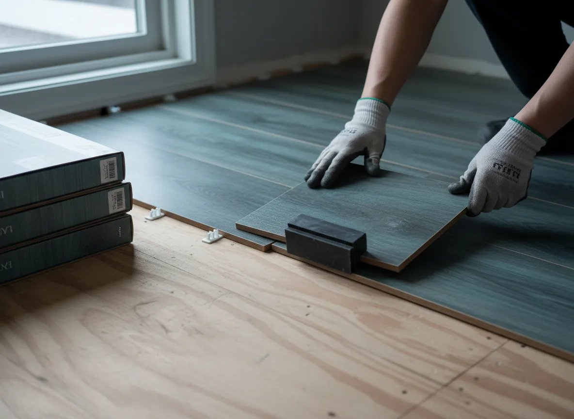 Luxury Vinyl Plank Installation company in Clontarf, MN